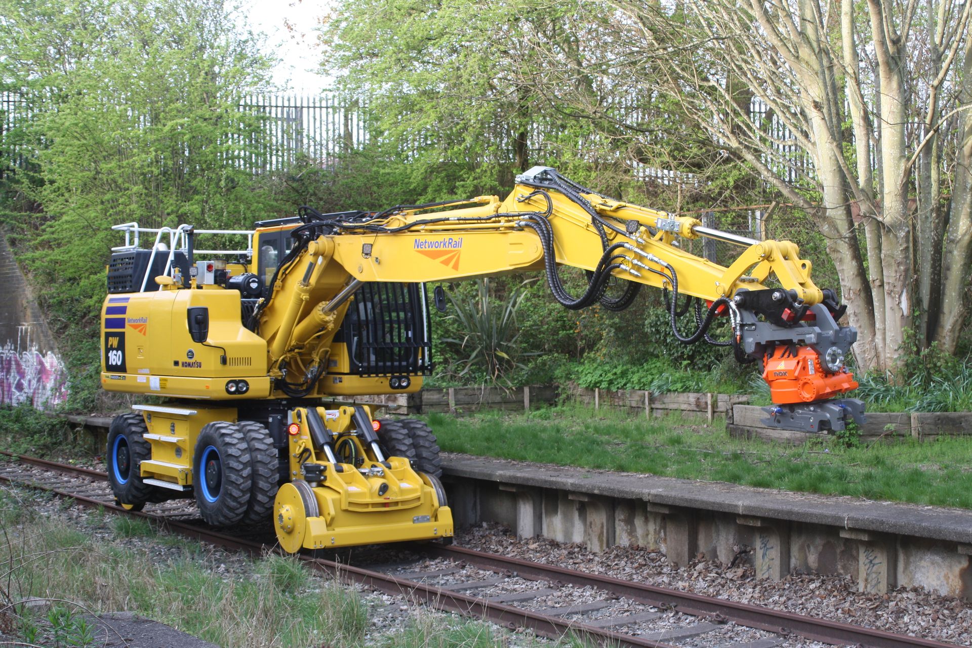Rail Raider MK2 | Allan J Hargreaves Plant Engineers Ltd